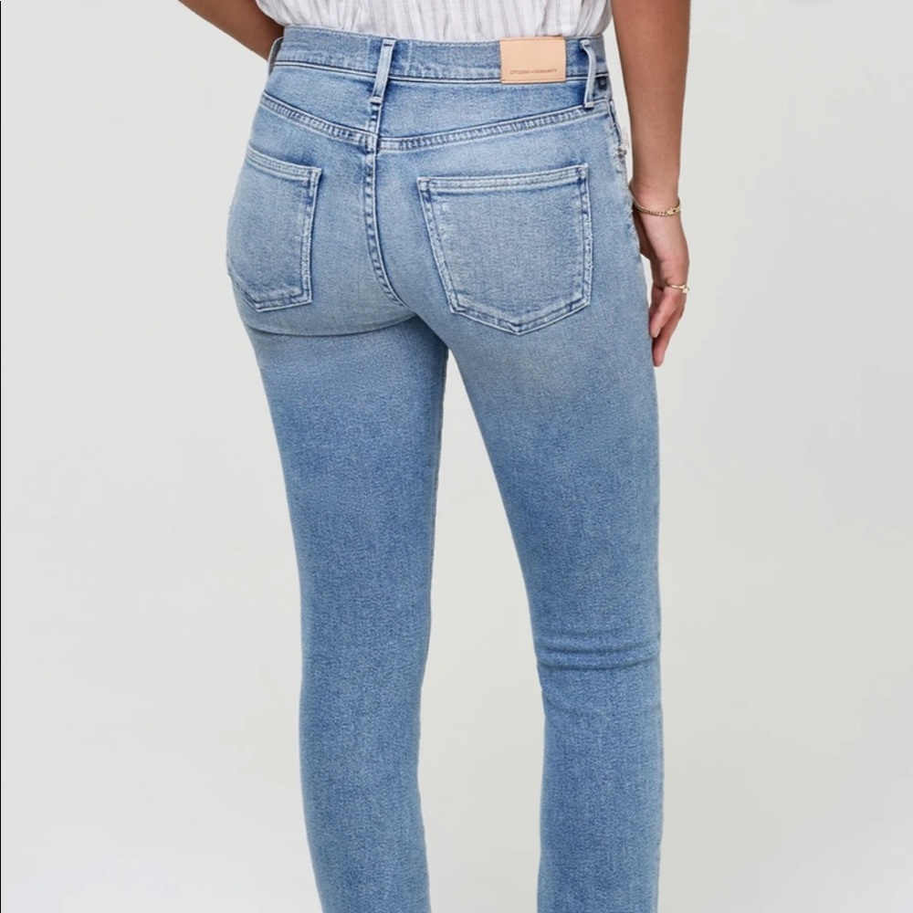 CITIZENS OF HUMANITY SKYLA MID RISE CIGARETTE PANT